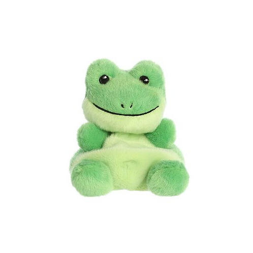 Aurora Mini Ribbits Frog Palm Pals Adorable Plush Toy Green