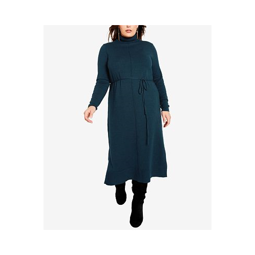 AVENUE Plus Size Hannah Sweater Midi Dress