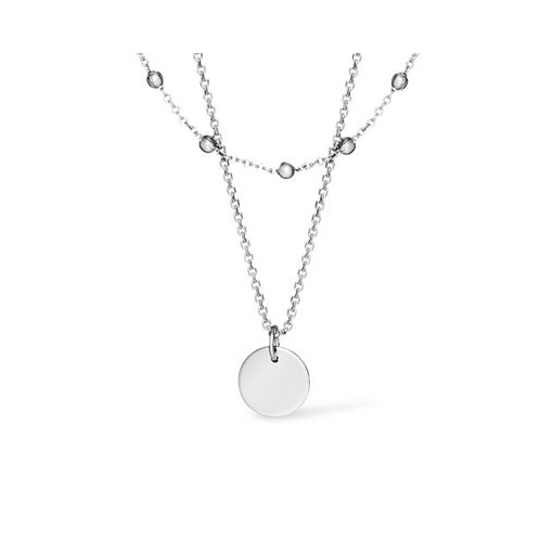 Ana Luisa Coin Necklace Set - Willow Silver