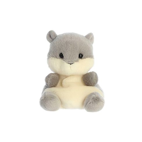 Aurora Mini Gus Grey Squirrel Palm Pals Adorable Plush Toy Gray 5