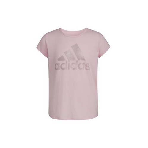 Adidas Big Girls Short Sleeve Essential T-shirt - Extended Sizing