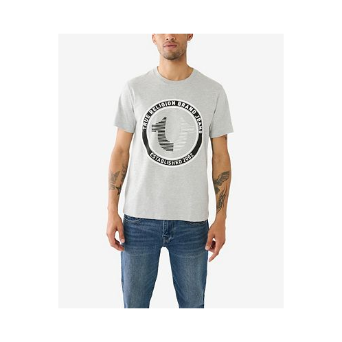 True Religion Mens Short Sleeves Strike Horseshoe T-shirt