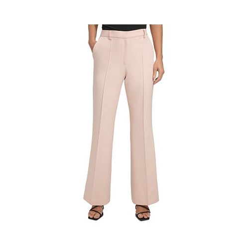 DKNY Womens Flare-Leg Pants