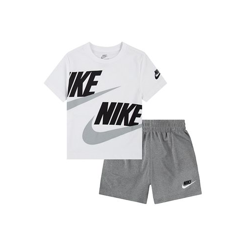 Nike Toddler Boys Split Futura T-shirt and Shorts 2 Piece Set