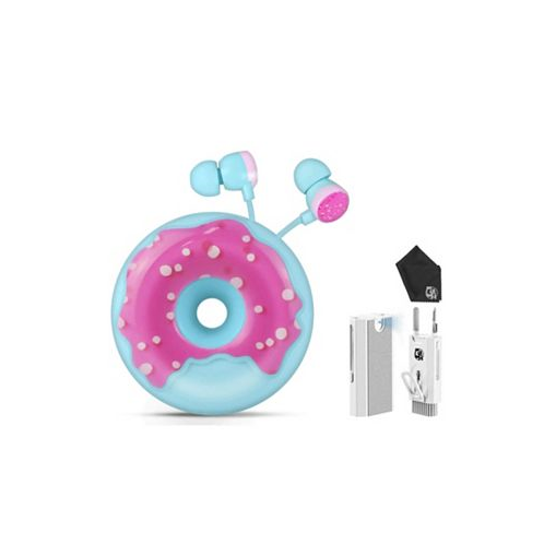 BOLT AXTION Donut Cute Ear bud & in-Ear Headphones Wired Gift for School Girls and Boys
