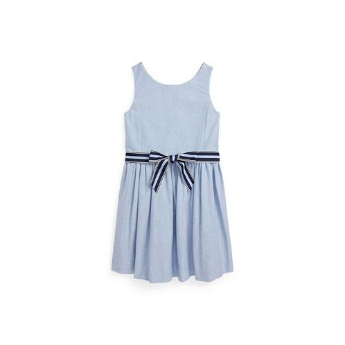 Polo Ralph Lauren Toddler and Little Girls Cotton Oxford Dress