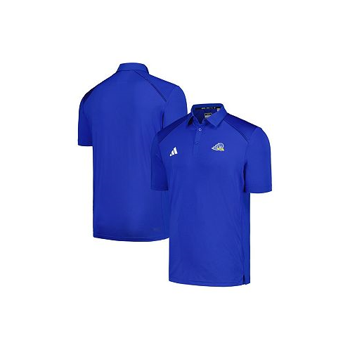 Adidas Mens Royal Delaware Fightin Blue Hens Classic AEROREADY Polo Shirt