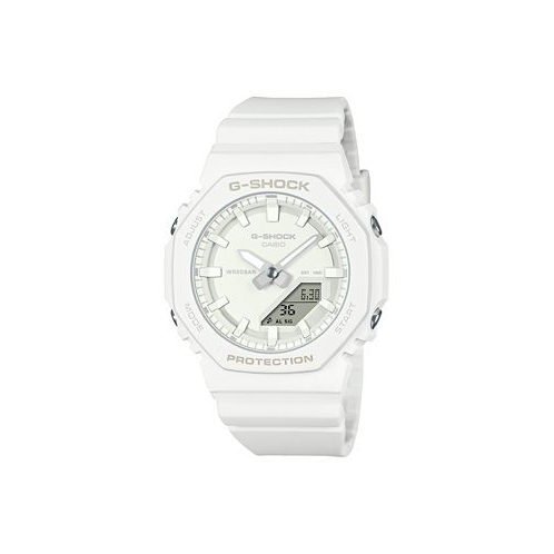 G-Shock Unisex Analog Digital White Resin Watch 40.2mm GMAP2100-7A