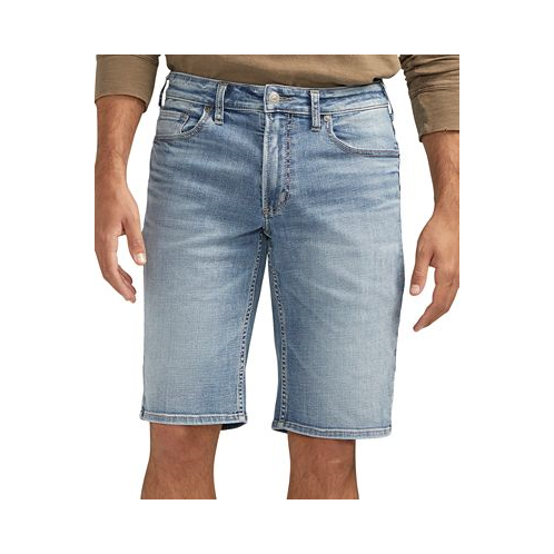 Silver Jeans Co. Mens Zac Relaxed Fit Denim 12-1/2 Shorts