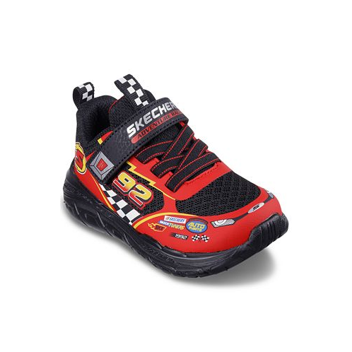 Skechers Toddler Boys Skech Tracks Fastening Strap Casual Sneakers from Finish Line