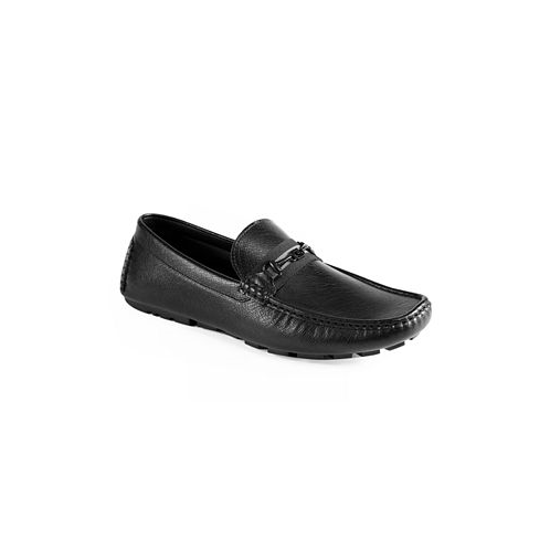 GUESS Mens Aarav Moc Toe Slip On Driving Loafers