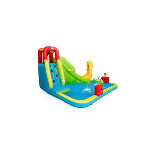 SUGIFT Inflatable Splash Jump Slide Water Bounce without Blower