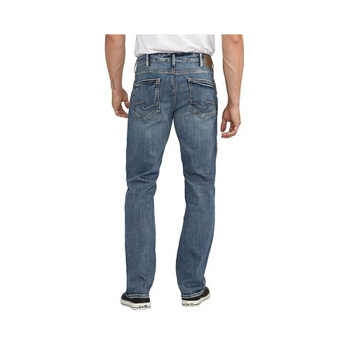 Silver Jeans Co. Mens Grayson Classic Fit Straight Leg Jeans