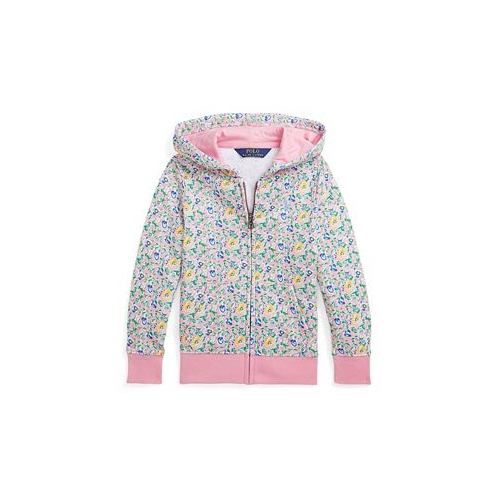Polo Ralph Lauren Toddler and Little Girls Floral French Terry Full-Zip Hoodie