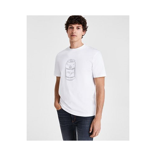 HUGO Mens Logo Graphic T-Shirt
