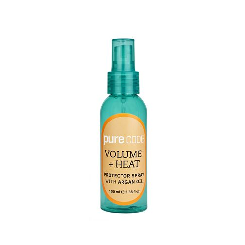 PURECODE Volume + Heat Protector Spray With Argan Oil 3.38 oz.