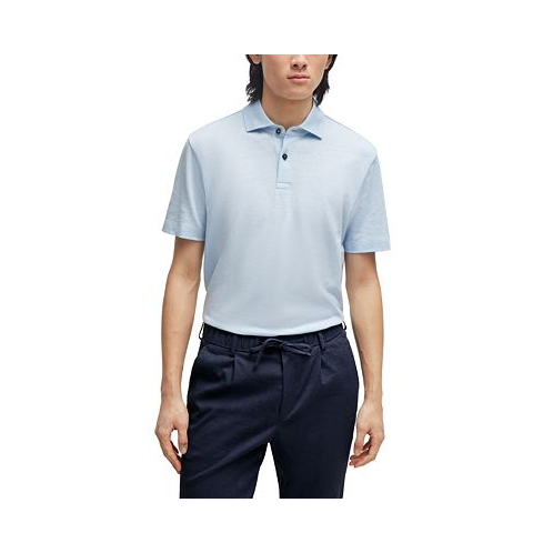 Hugo Boss Mens Regular-Fit Polo Shirt