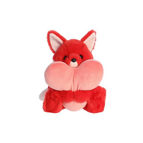 Aurora Medium Heart Huggers Felicity Fox Valentine Heartwarming Plush Toy Red 10