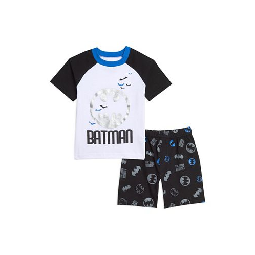 DC Comics Justice League Batman Boys Graphic T-Shirt & Shorts Toddler|Child