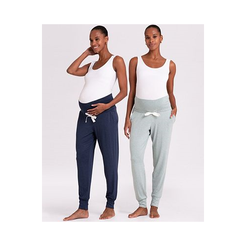 Seraphine Womens Maternity Lounge Pants Twin Pack