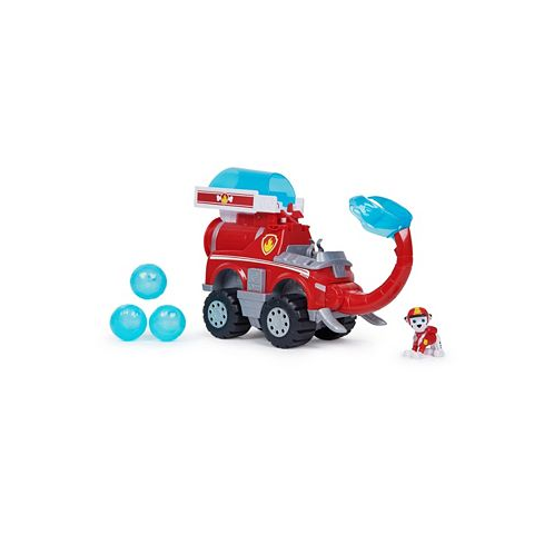 Paw Patrol Jungle Pups Marshall Elephant Firetruck with Projectile Launcher Toy Truck with Action Figure
