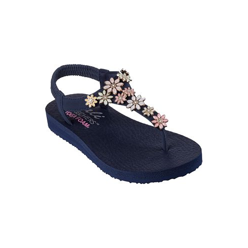 Skechers Womens Cali Meditation - Happy Daisies Thong Sandals from Finish Line