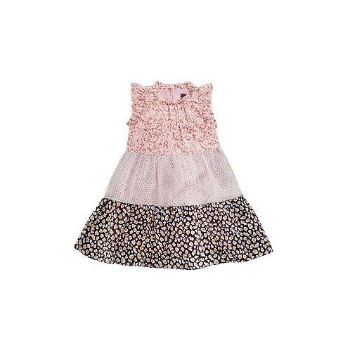 IMOGA Collection Child Tilly Feather Printed Chiffon Woven Dress