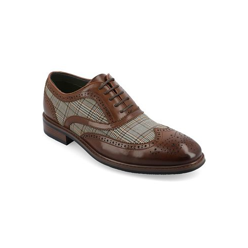 Vance Co. Mens Jerome Tru Comfort Foam Wingtip Lace-Up Oxford Shoes