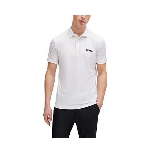 Hugo Boss Mens Contrast Logo Polo Shirt