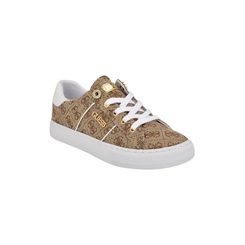 GUESS Womens Loven Lace-Up Sneakers