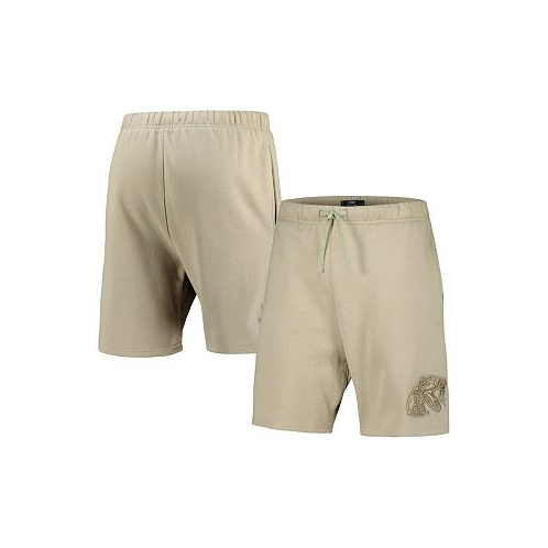 Pro Standard Mens Tan Florida A&M Rattlers Neutral Relaxed Shorts