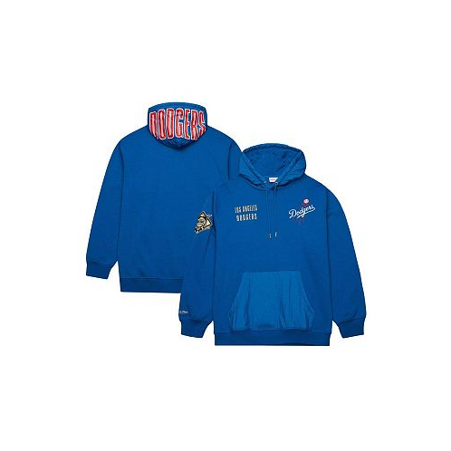 Mitchell & Ness Mens Royal Los Angeles Dodgers Team OG 2.0 Current Logo Pullover Hoodie