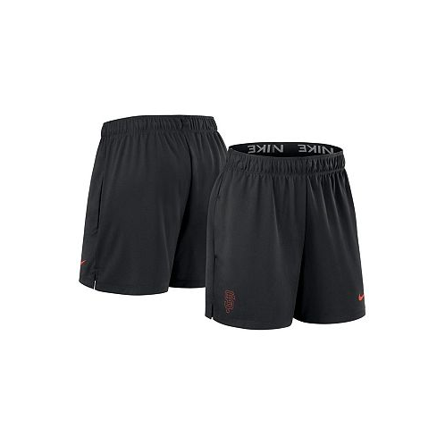 Nike Womens Black San Francisco Giants Authentic Collection Knit Shorts