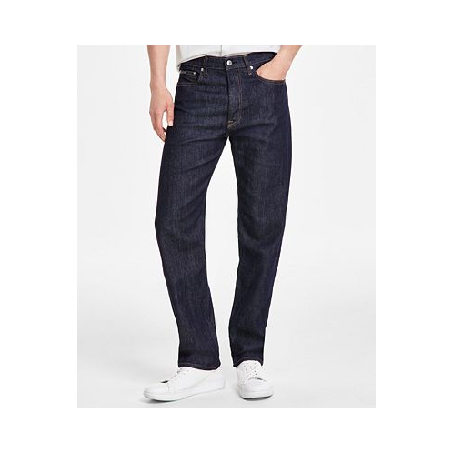 Calvin Klein Mens Standard Straight-Fit Stretch Jeans