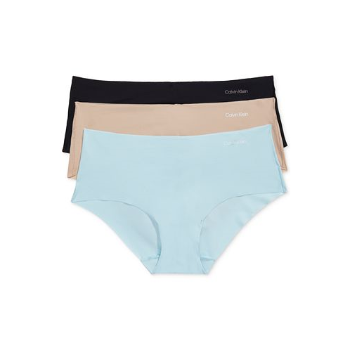 Calvin Klein Womens Invisibles 3-Pack Hipster Underwear QD3559