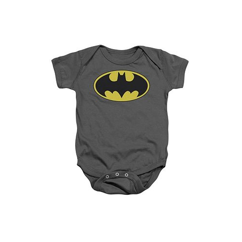 Batman Baby Girls Baby Classic Bat Logo Snapsuit