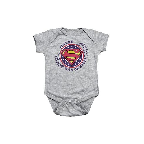 Superman Baby Girls Baby Future Man Of Steel Snapsuit