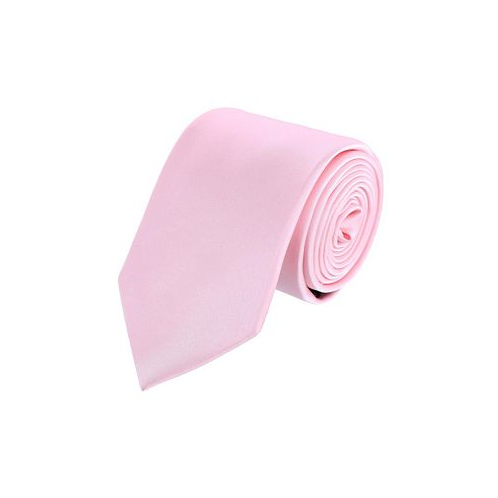 TRAFALGAR Big & Tall Sutton Solid Color Silk Necktie