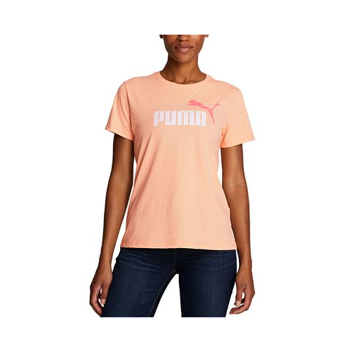 Puma Womens Essentials Graphic Short Sleeve T-Shirt