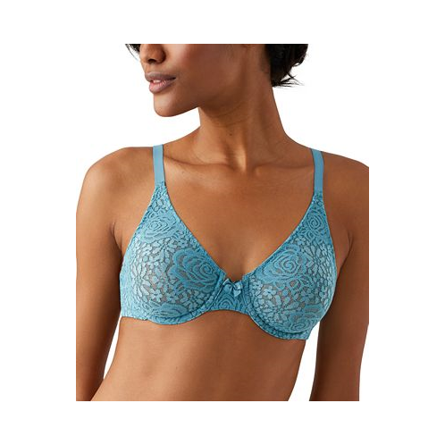 Wacoal Halo Lace Molded Underwire Bra 851205 Up To G Cup