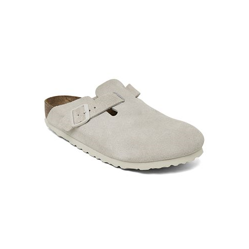 Birkenstock Womens Boston Soft Footbed Suede Leather Clogs from Finish Line