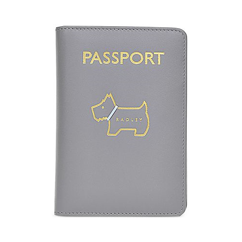 Radley London Heritage Dog Outline Leather Passport Cover