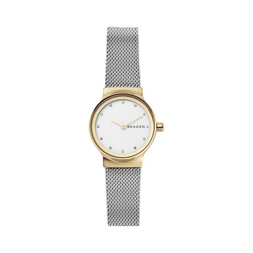 Skagen Womens Freja Stainless Steel Mesh Bracelet Watch 26mm