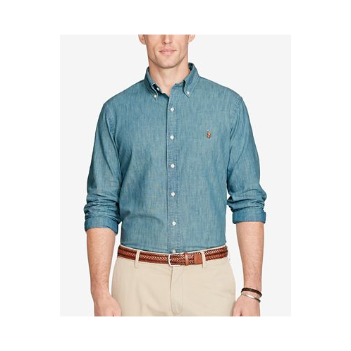 Polo Ralph Lauren Mens Long Sleeve Classic-Fit Chambray Shirt