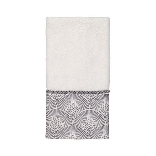 Avanti Deco Shells Bordered Cotton Bath Towel 27 x 50