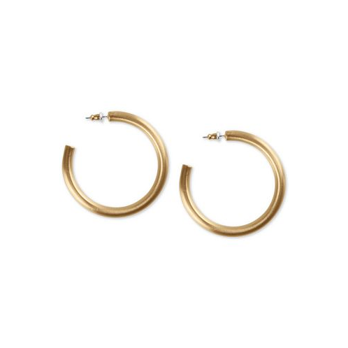 Lucky Brand Medium Tubular Hoop Earrings 2