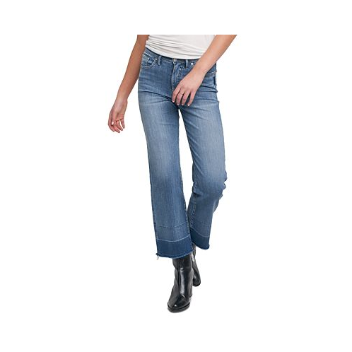 Silver Jeans Co. Lanark High Rise Crop Wide-Leg Jeans