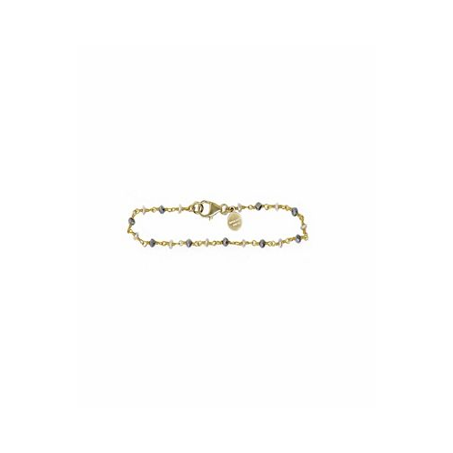 Roberta Sher Designs 14k Gold Filled Semiprecious Stones Single Strand Bracelet