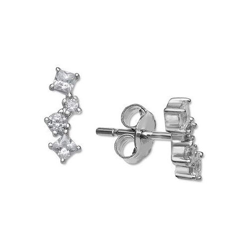 Giani Bernini Cubic Zirconia Multi-Shape Earring in Sterling Silver