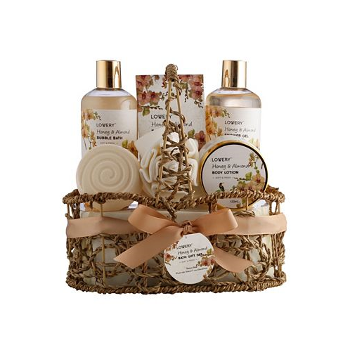 Lovery Honey and Almond Body Care 8 Piece Gift Set